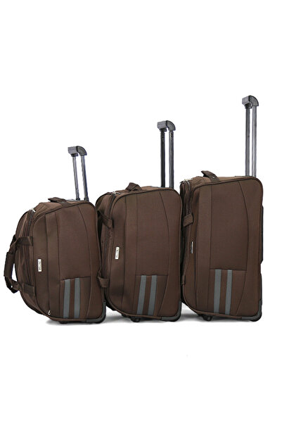 DILIXI طقم حقائب سفر من 3 قطع (26/23/20 بوصة) - قماش أكسفورد ناعم، عجلتان، مقبض تلسكوبي