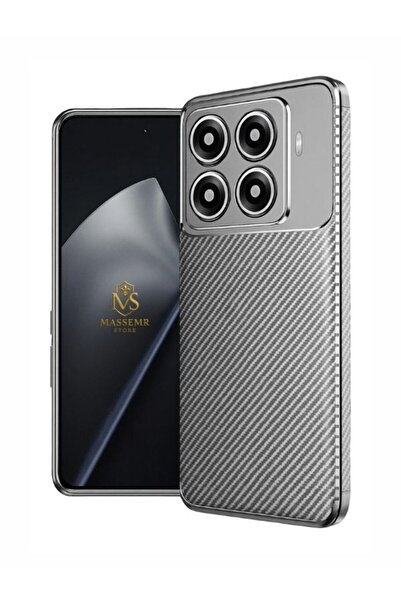 Massemr Xiaomi Mi 15t Pro Case Auto Focus Carbon Cover Shock-Absorbing Premiu...