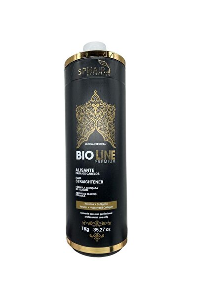 B H BIO HAIR بروتين بيولاين لتنعيم وتمليس الشعر الأسود 1000 مل