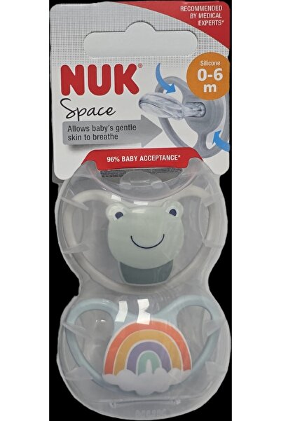 Nuk Space Silicone Soother 0-6m A