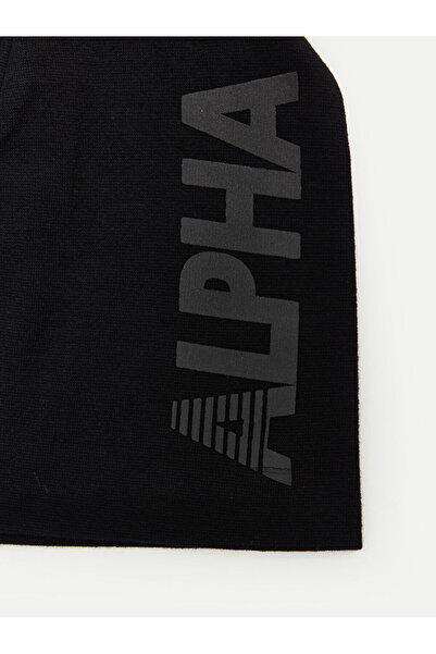 LC Waikiki Beretă pentru băieți cu text imprimat