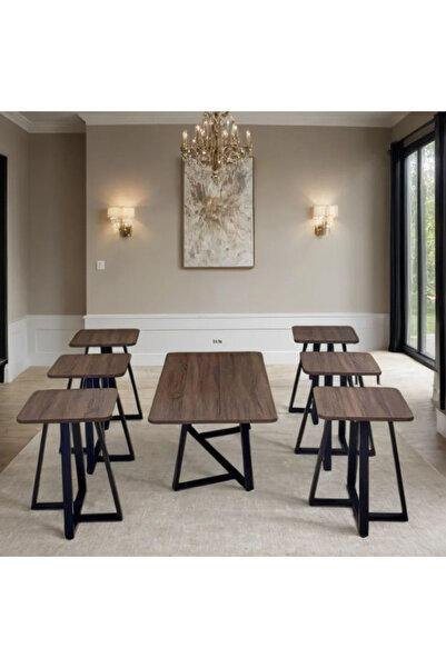 Tasamem Dafia طقم طاولات كنب 7 قطع