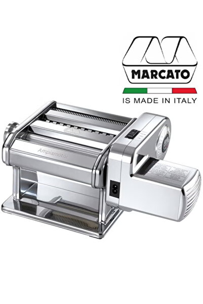 Marcato آلة صنع المعكرونة 2 في 1 يدوية وكهربائية 100 واط صنع في إيطاليا، تصنع السباغيتي،