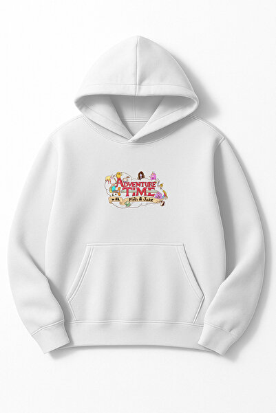 Altair Tr قصة فضفاضة سويت شيرت يونيسكس أدفنتشر تايم مطبوع بغطاء رأس