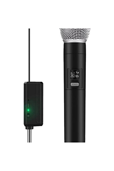 AyrStore Kablosuz Karaoke Mikrofonu 6.35mm Amfi Hoparlör İçin 600 Hz ila 800 ...