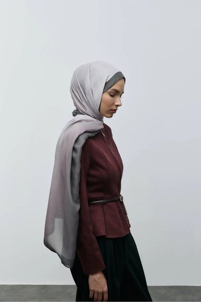 TR Velin Pattern Cotton Shawl