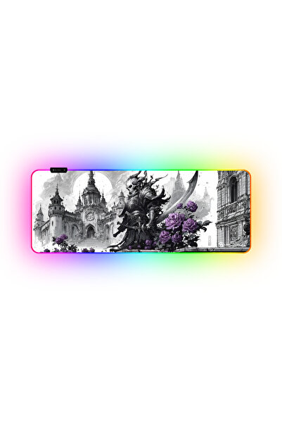 HELİXSUN لوحة ماوس RGB 80×30 [سريع] 3.3 مم للألعاب الاحترافية مع 14 وضعًا للعمل