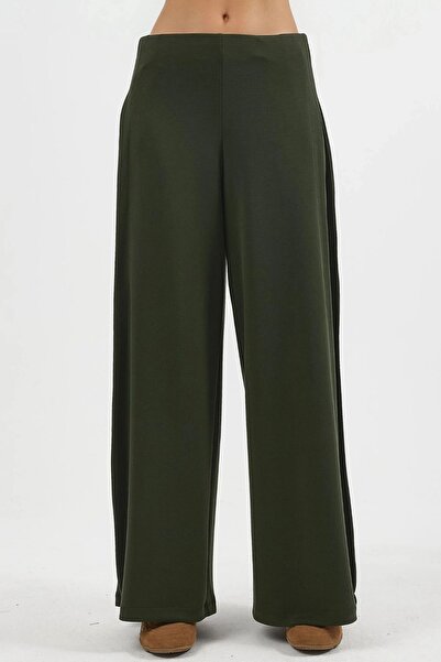 Hiccup Busem Wide Leg Pleated Trousers
