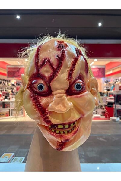 STOREMAX Halloween Chucky Maskesi, Korku Maskesi, Bayramı Aksesuarları, Çaki ...