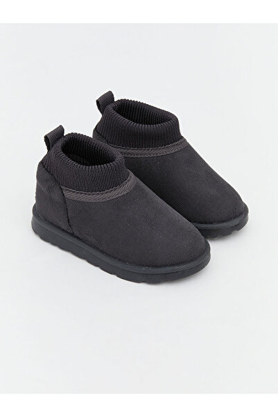 LC Waikiki Cizme pentru băieți LCW STEPS cu aspect de piele de căprioară antr...