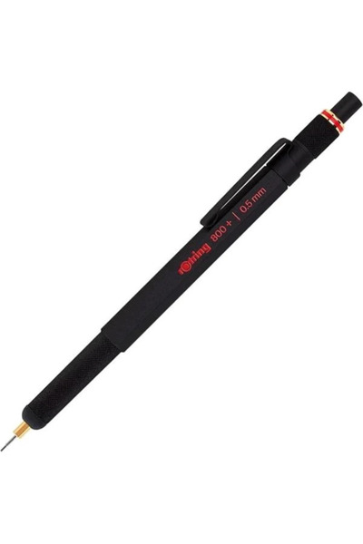 AyrStore 800+ İki Fonksiyonlu Mekanik Gizli Uçlu Kurşun Kalem Siyah,0.5 mm