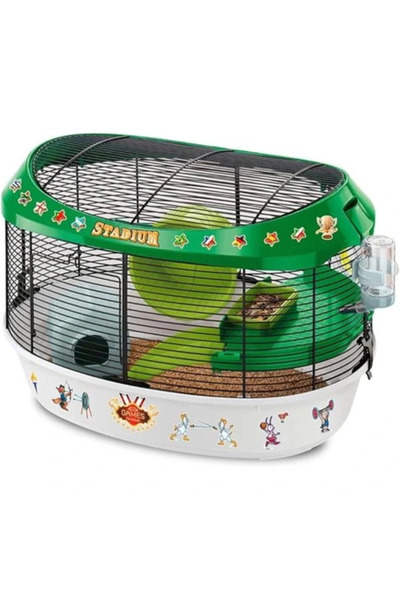 AyrStore Hamster kafesi, stadyum kemirgen kafesi, küçük hayvan kafesi, hamste...