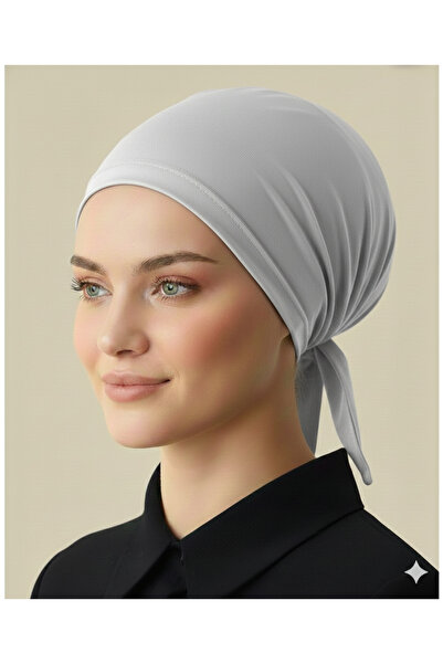 Nöşre Design XXL Battal Boy Geniş Dikişli Düz Bone Abiye Tesettür İç Bone