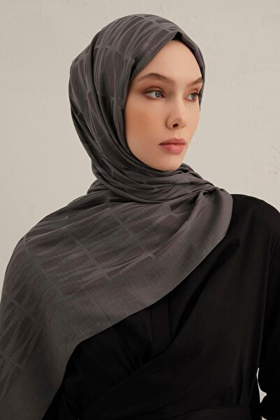 Armine Σάλι Lyocell - Μοτίβο Ματζέτας - ALY3-18 - Καπνιστό