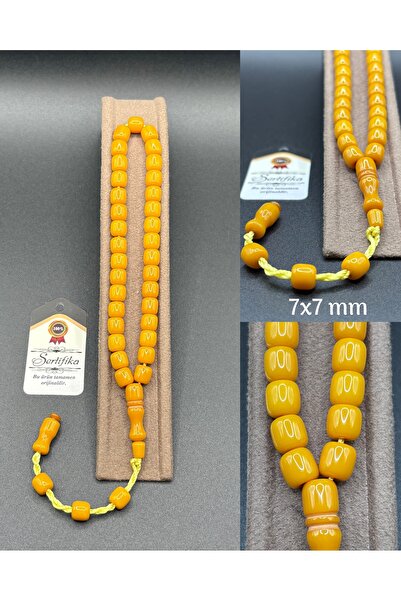 Kehribar ÖZEL ÇUBUK SIKMA TESBİH