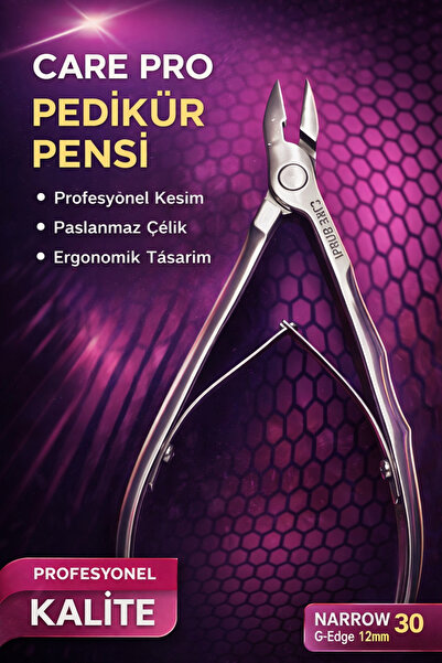 HELIX COSMETIC CARE PRO STALEX Model Profesyonel Pedikür Tırnak Pensi 12mm