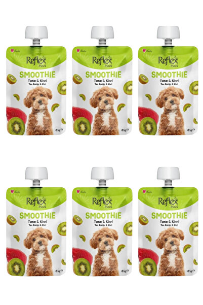 Reflex PLUS SMOOTHİE TON BALIĞI VE KİVİLİ KÖPEK ÖDÜL MAMASI 85GR x6 Adet