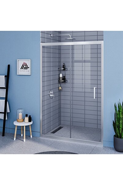 Kupon Duş Vesta D200 İki Duvar Arası 1 Sabit 1 Sürgü Duşakabin Parlak Profil ...