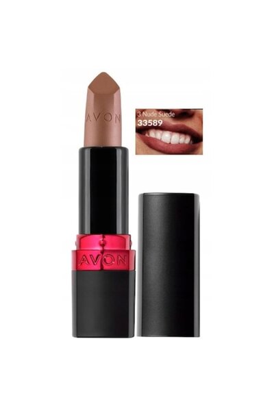 AVON Ultra Matte Lipstick, NUDE SUEDE, 3.5 g