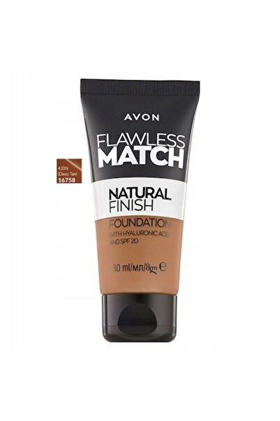 AVON Fond de ten Flawless Match, nuanța Deep Tan 430 N, formulă ușoară, SPF 2...