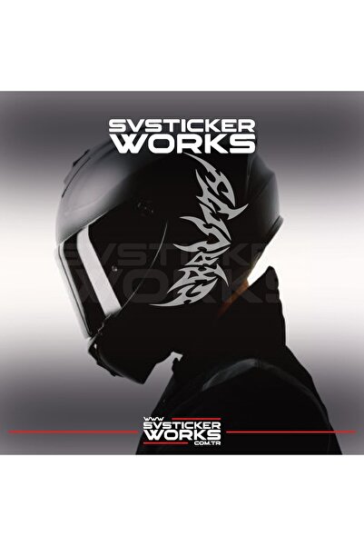 ARONA Gravity Kask Sticker Tüm Kasklar Uyumlu Tek Yön 1 Adet