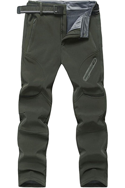 OEM Men's waterproof and windproof mountain pants, padded 2XL