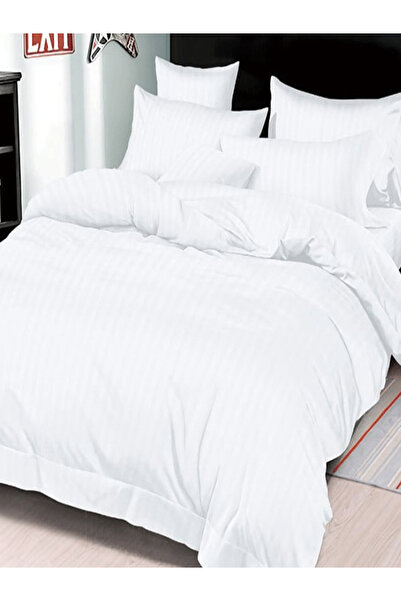 Pucioasa Damask bed linen for double bed 2 people Pucioasa, 4 pieces, Finet, ...