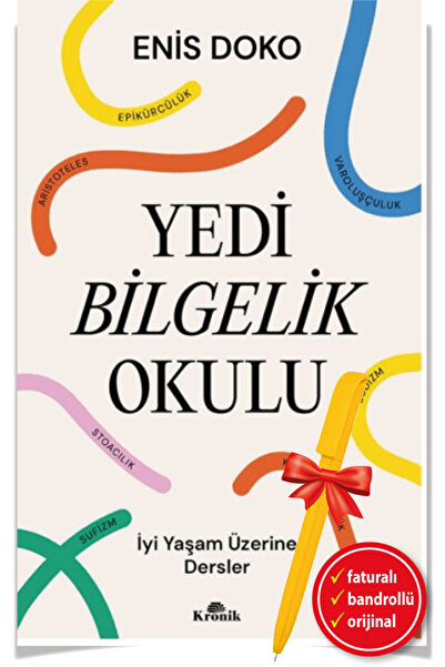Kronik Kitap Alfa Kalem+Yedi Bilgelik Okulu (Enis Doko) YENİ
