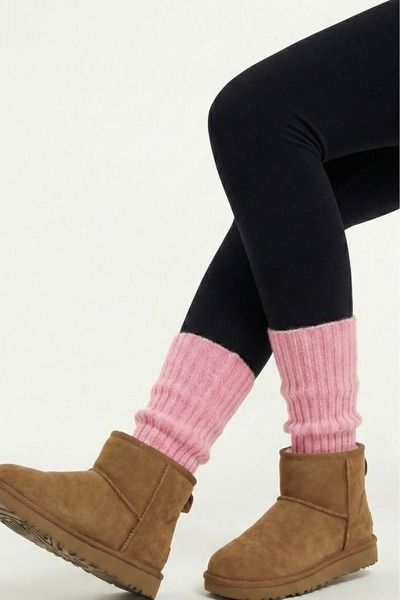 blackbonds Tozluk %100 Akrilik Triko Örgü Leg Warmer Ayak Isıtıcı