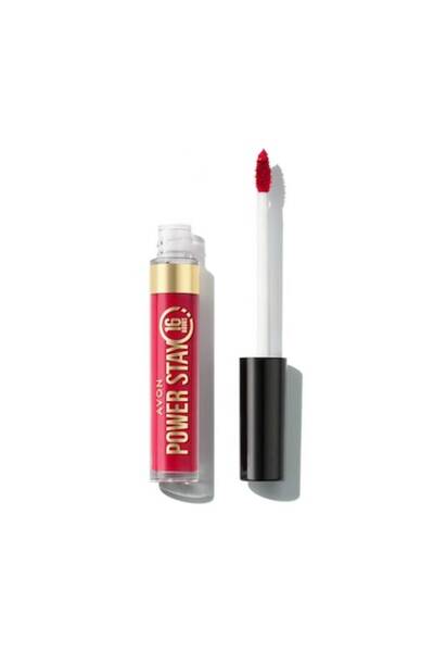 AVON Liquid Matte Lipstick Power Stay 16h, Red