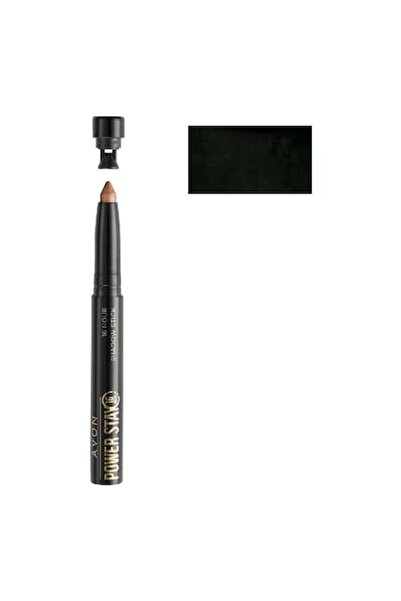 AVON Fard de pleoape Power Stay Long Wear, negru esențial, 1,4 g