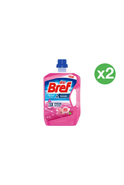 Bref Dixi Surface Cleaner Rose Scent 2 x 2.5 L