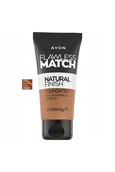 AVON Fond de ten Flawless Match cu acid hialuronic, pralină prăjită, 30 ml