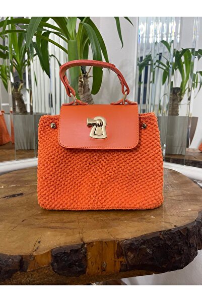 MY VİNTAGE حقيبة نسائية محبوكة يدويًا