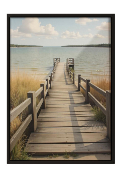 Zestia Pictură murală înrămată în negru: Pilonul liniștit și Marea Lamei – De...