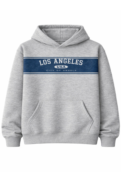 Mayer Butik Unisex Ανδρικό/Γυναικείο φούτερ με κουκούλα City Of Angels με στά...