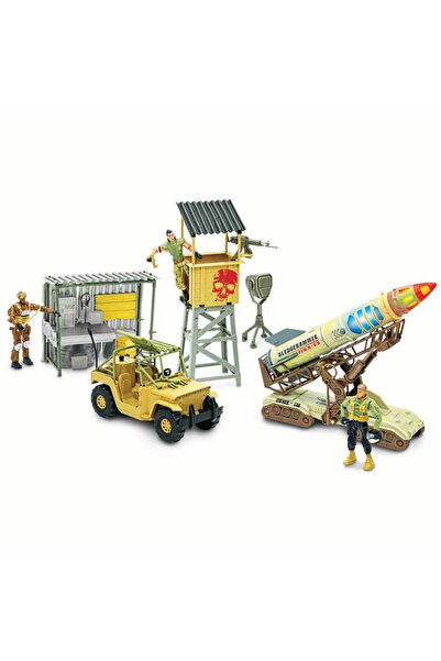 TOYFEST مجموعة ألعاب The Corps Remote Outpost مع الصوت والضوء