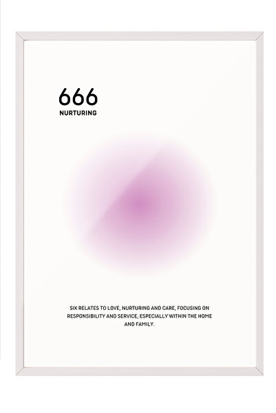 Zestia Bela uokvirena zidna umetnost 666 Njegovanje – Dekor za dnevnu sobu u ...
