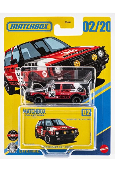 HOT WHEELS Matchbx Koleksiyon Araçlar 1990 VOLKSWAGEN GOLF COUNTRY GBJ48 - JJW04