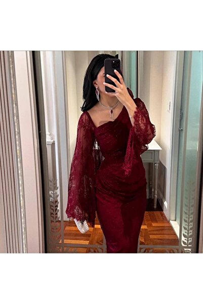 NIRA DRESSES فستان سهرة دانتيل راقي