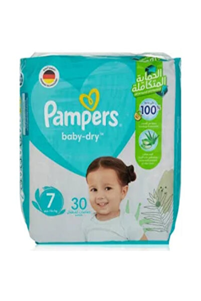 Pampers Rash Protection, With Aloe Vera Size 7, Giant Pack, 30 Diapers