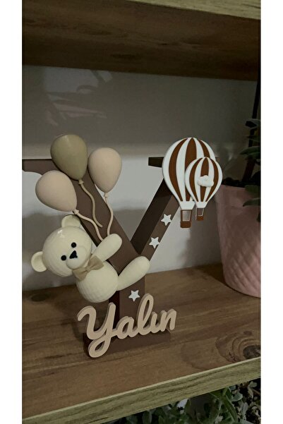 MOLDİVERSE3D KİŞİYE ÖZEL DEKORATİF HARF--MODEL YALIN-23 CM