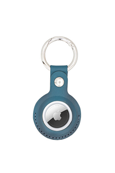 buğrahayalin Leather Airtag Keychain – Stylish and Durable Leather Case Compa...