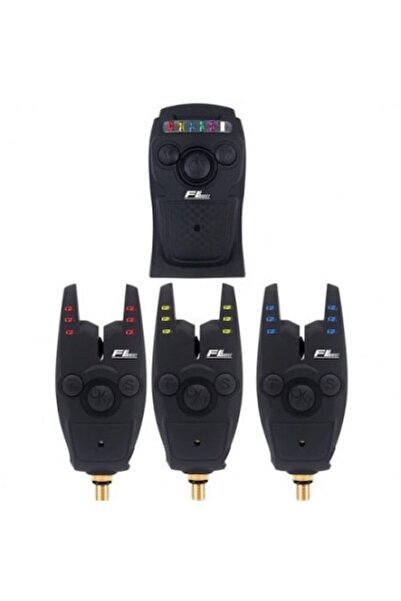 Falai Tackle Set 3 Avertizori plus Statie "Bat Plus" cu penar pentru transport si baterii incluse