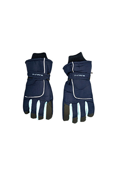 Suyutti Erkek Snowboard Kar Kayak Eldiveni | Polar Astarlı, Reflektörlü, Rüzg...