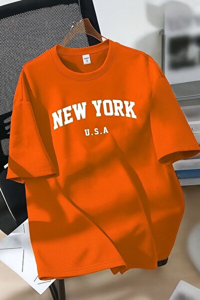 E-ROMA NJUJORK, SAD. ŠTAMPANA UNISEKS MAJICA