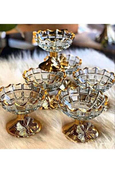 Niyara home مجموعة من 6 قطع آلات صنع الآيس كريم