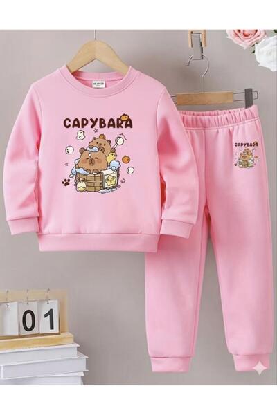 No Plan SET DE TRENING IMPRIMAT CAPYBARA PENTRU BĂIEȚI FĂRĂ MÂNĂRI