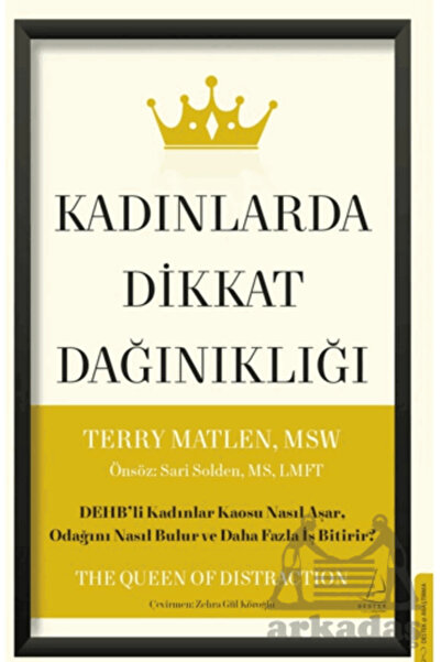 Destek Yayınları Kadınlarda Dikkat Dağınıklığı