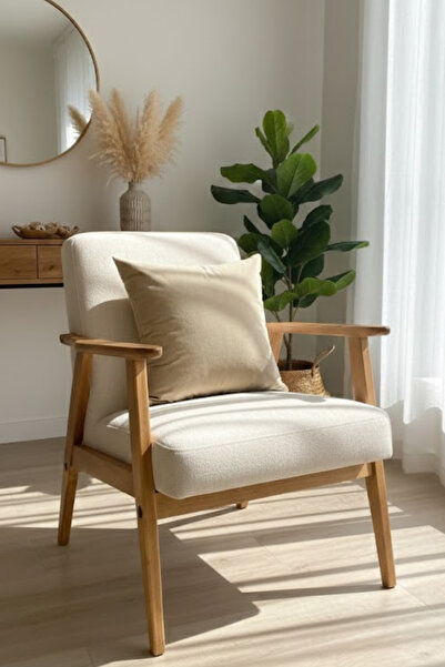 homytextiles Soft Earth Modern, Simple Decorative Pillow, Plain Throw Pillow Cover, Warm Taupe